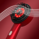 Escova de Massagem com LED de Luz Vermelha para Queda e Fortalecimento do Cabelo RedHair