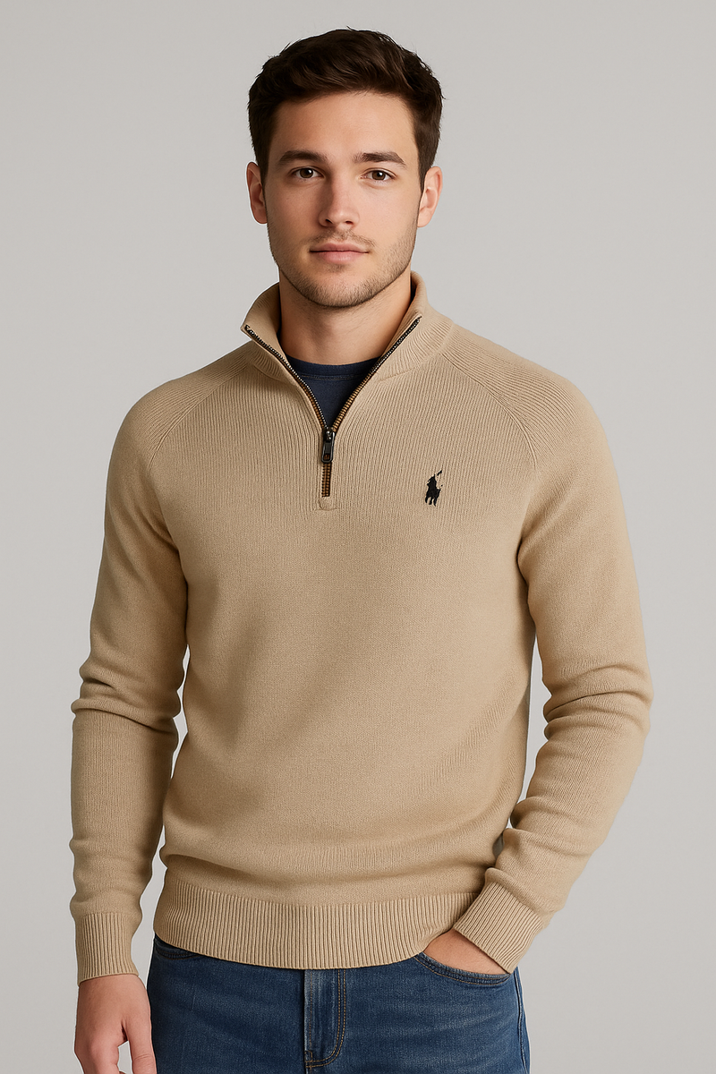 Suéter R&L™ com meio zíper - Original