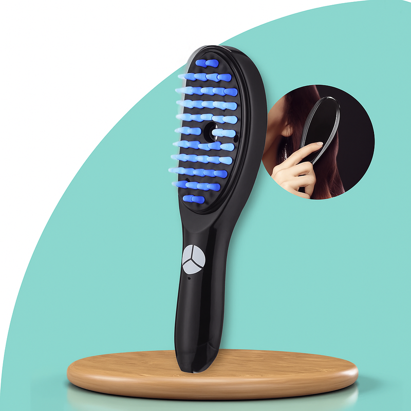 TheraBrush Smarts 4 em 1 – Escova de Terapia Capilar Avançada